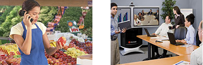 用于零售業的 Polycom 解決方案