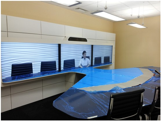 浦東新區政府視頻會議室